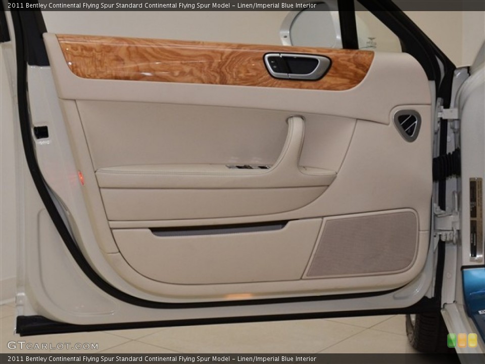 Linen/Imperial Blue Interior Door Panel for the 2011 Bentley Continental Flying Spur  #51014416