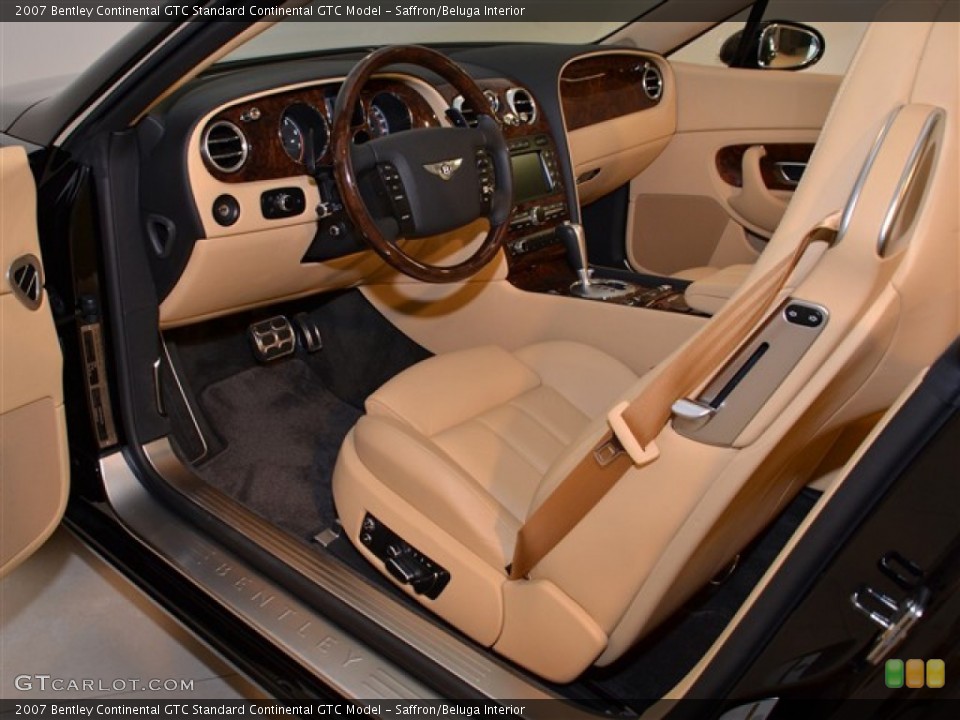 Saffron/Beluga Interior Photo for the 2007 Bentley Continental GTC  #51014779