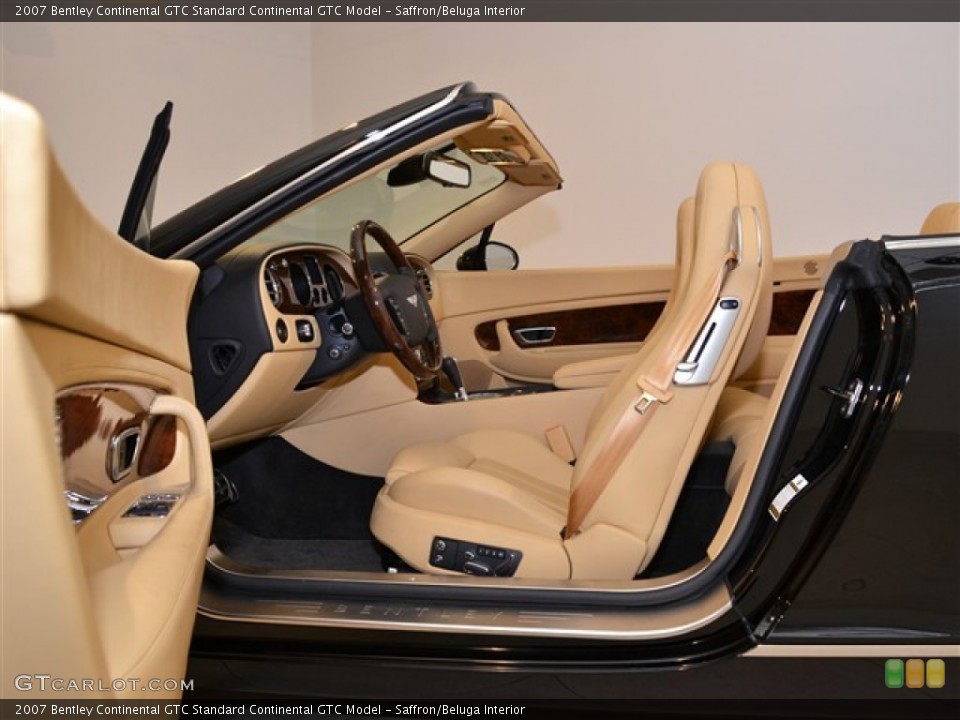 Saffron/Beluga Interior Photo for the 2007 Bentley Continental GTC  #51014809