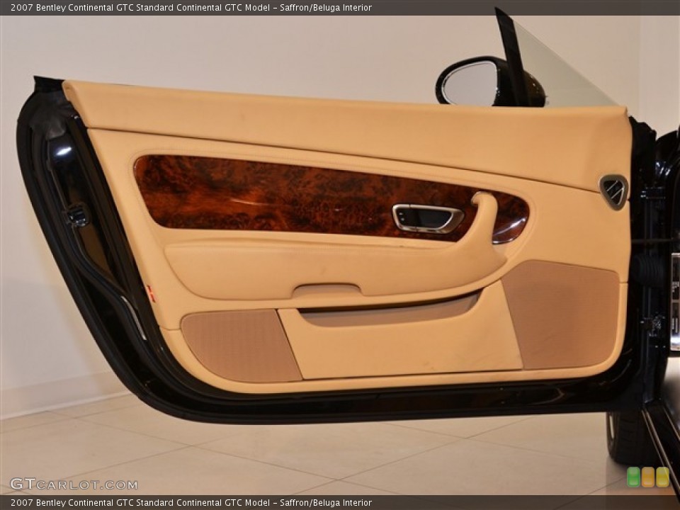 Saffron/Beluga Interior Door Panel for the 2007 Bentley Continental GTC  #51014917