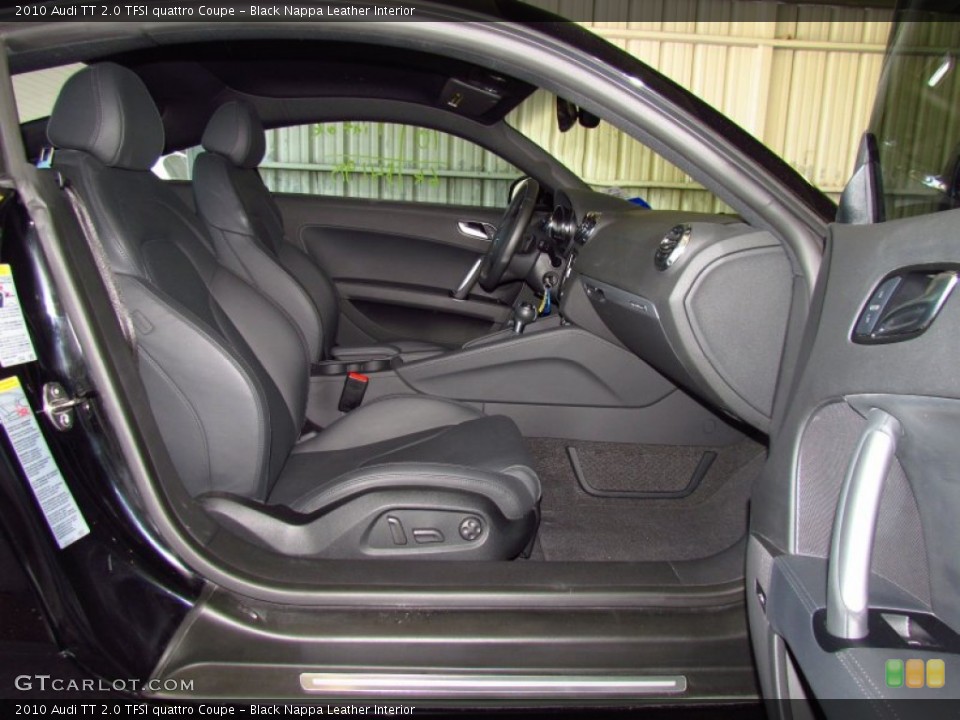 Black Nappa Leather Interior Photo for the 2010 Audi TT 2.0 TFSI quattro Coupe #51019057