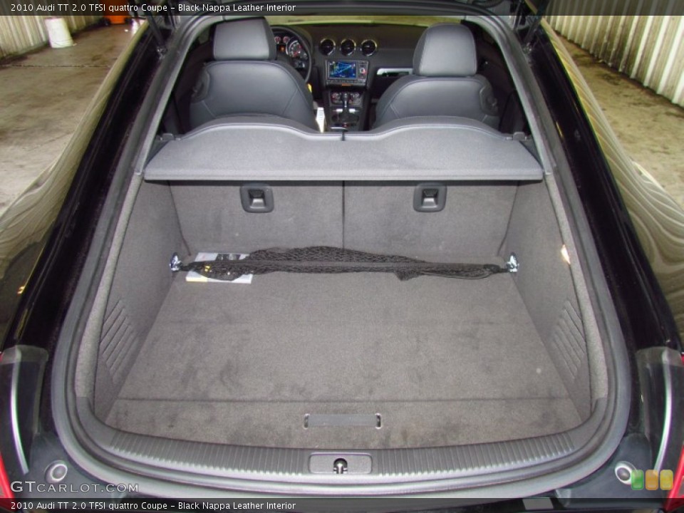 Black Nappa Leather Interior Trunk for the 2010 Audi TT 2.0 TFSI quattro Coupe #51019192