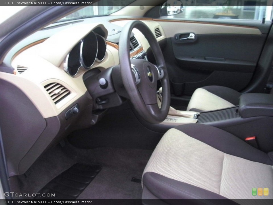 Cocoa/Cashmere Interior Photo for the 2011 Chevrolet Malibu LT #51022447