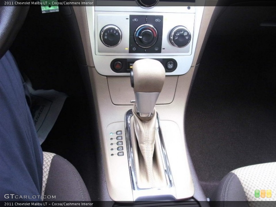 Cocoa/Cashmere Interior Transmission for the 2011 Chevrolet Malibu LT #51022504