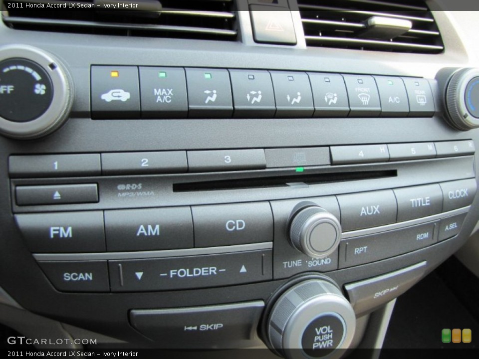 Ivory Interior Controls for the 2011 Honda Accord LX Sedan #51023224