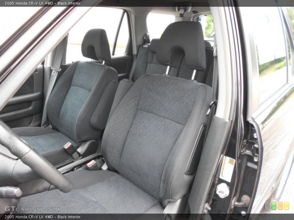 Black Interior Photo for the 2005 Honda CR-V LX 4WD #51024208