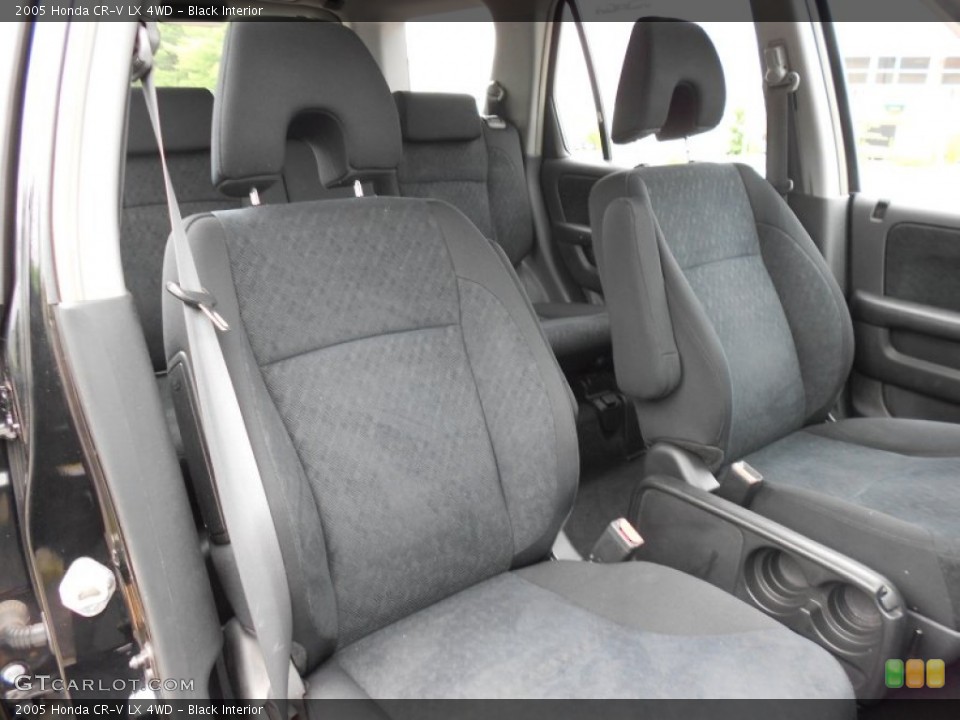 Black Interior Photo for the 2005 Honda CR-V LX 4WD #51024325