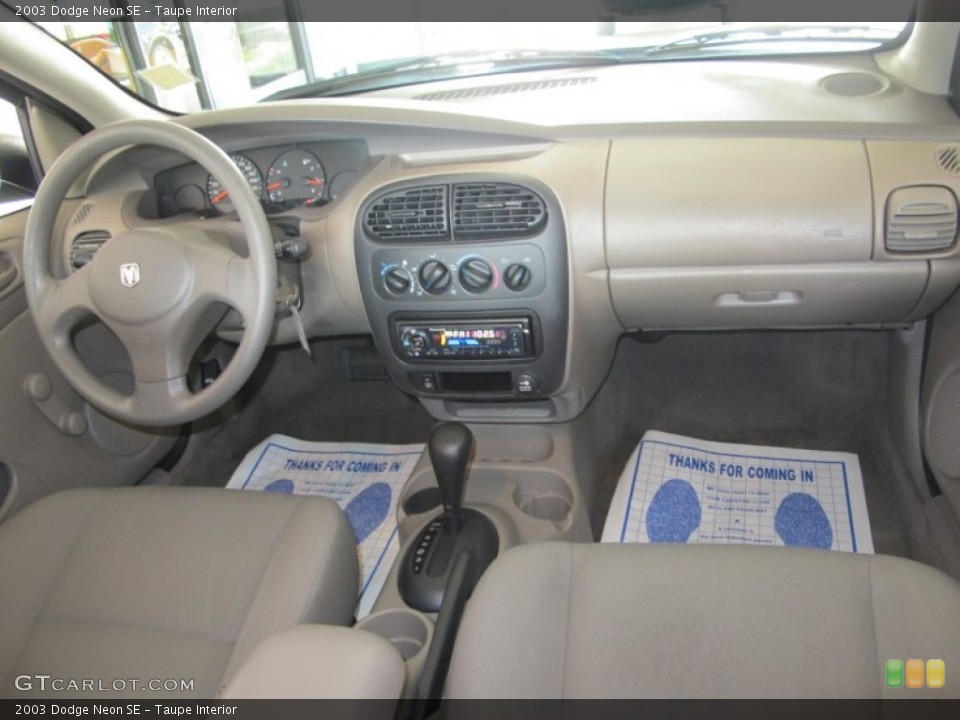 Taupe Interior Photo for the 2003 Dodge Neon SE #51024721