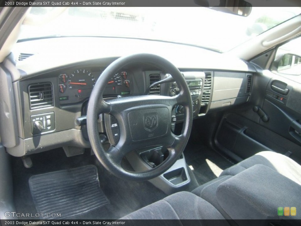 Dark Slate Gray Interior Photo for the 2003 Dodge Dakota SXT Quad Cab 4x4 #51025972