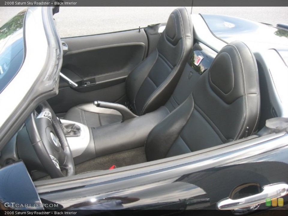 Black Interior Photo for the 2008 Saturn Sky Roadster #51028855