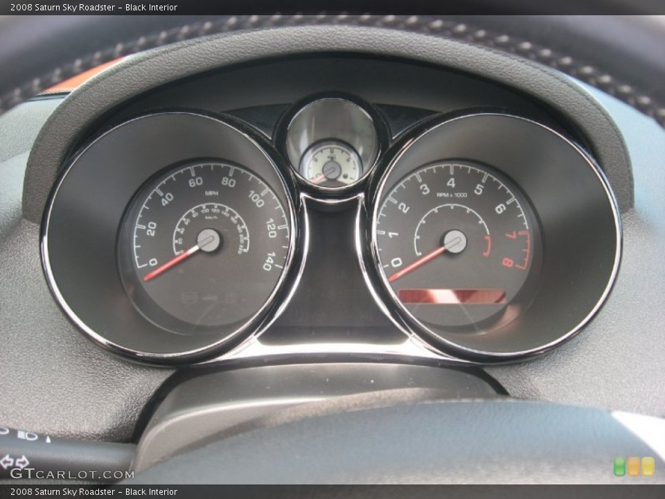 Black Interior Gauges for the 2008 Saturn Sky Roadster #51028882