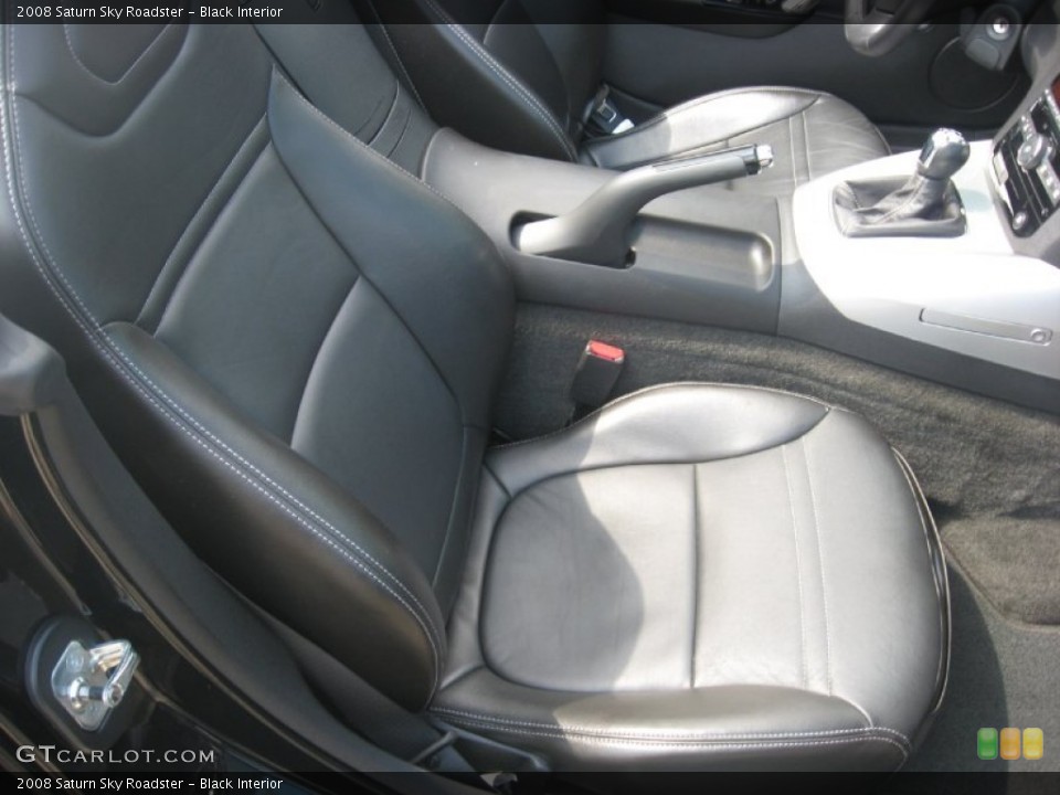 Black Interior Photo for the 2008 Saturn Sky Roadster #51028975