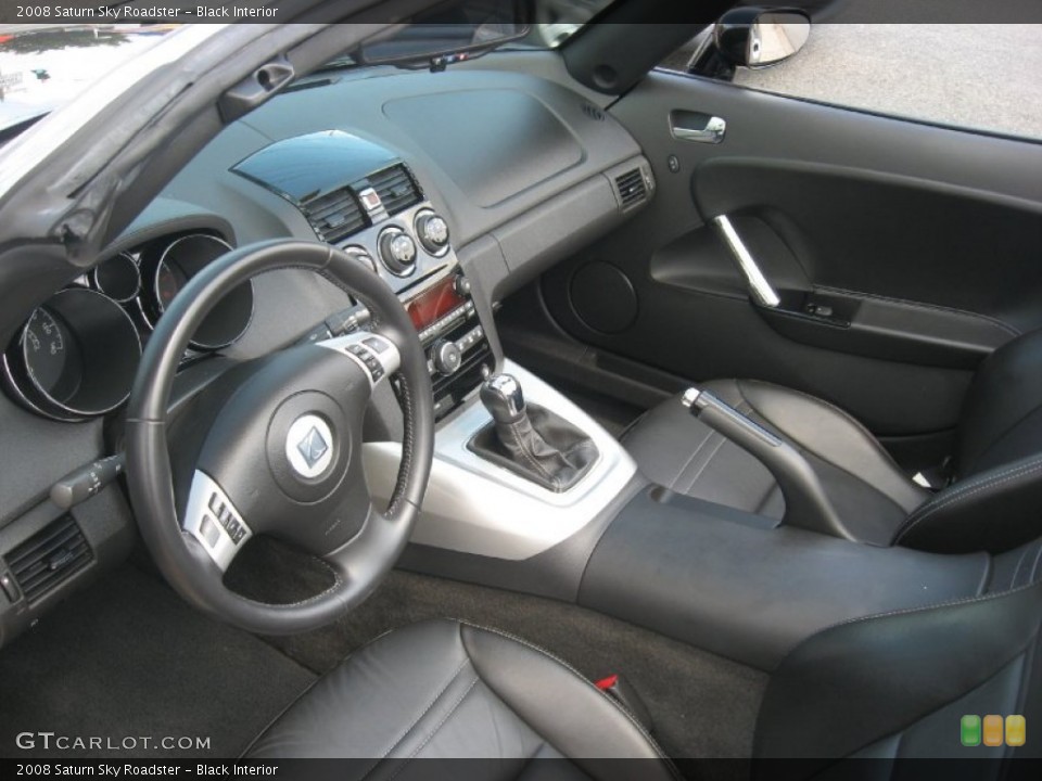 Black Interior Photo for the 2008 Saturn Sky Roadster #51029014