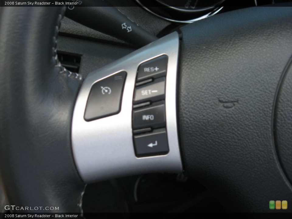 Black Interior Controls for the 2008 Saturn Sky Roadster #51029068