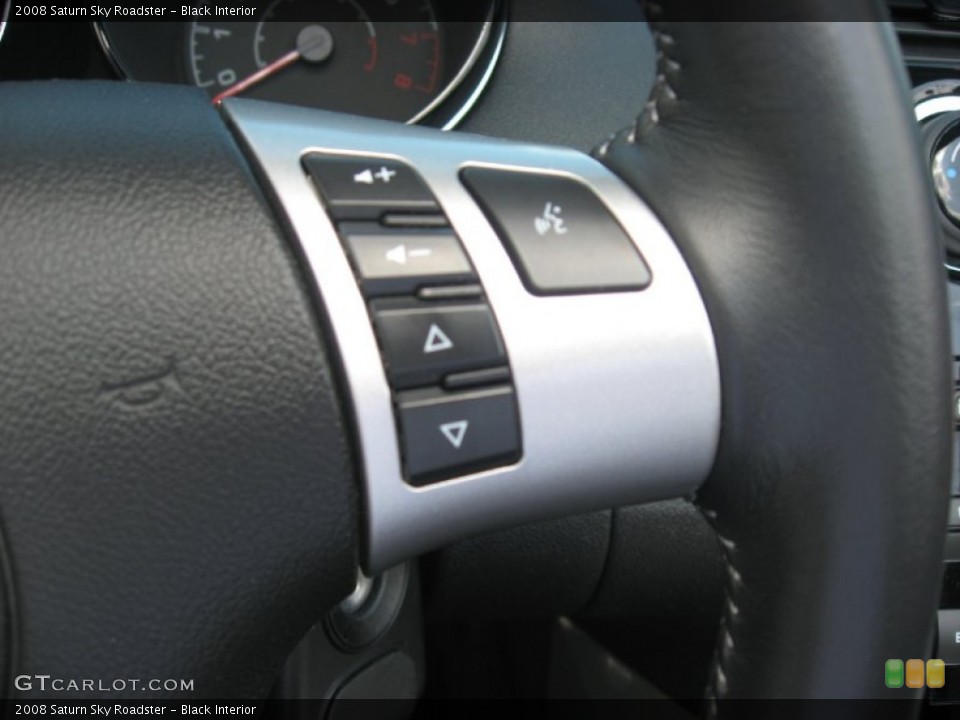 Black Interior Controls for the 2008 Saturn Sky Roadster #51029083