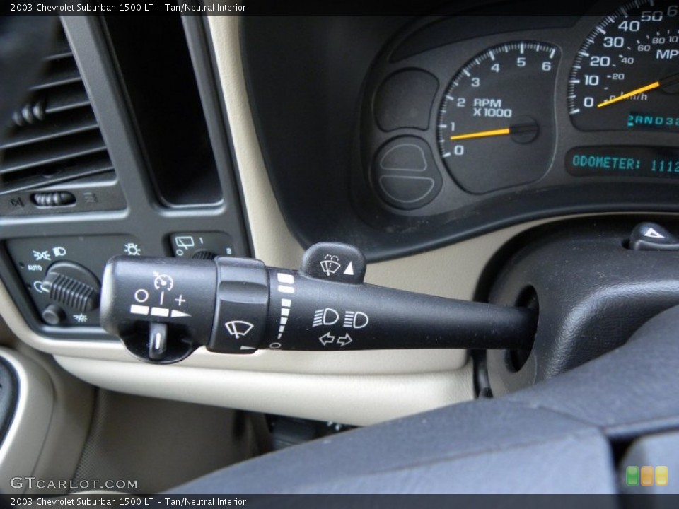 Tan/Neutral Interior Controls for the 2003 Chevrolet Suburban 1500 LT #51029180