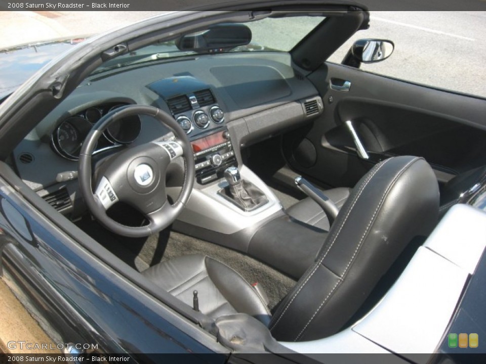 Black Interior Photo for the 2008 Saturn Sky Roadster #51029377