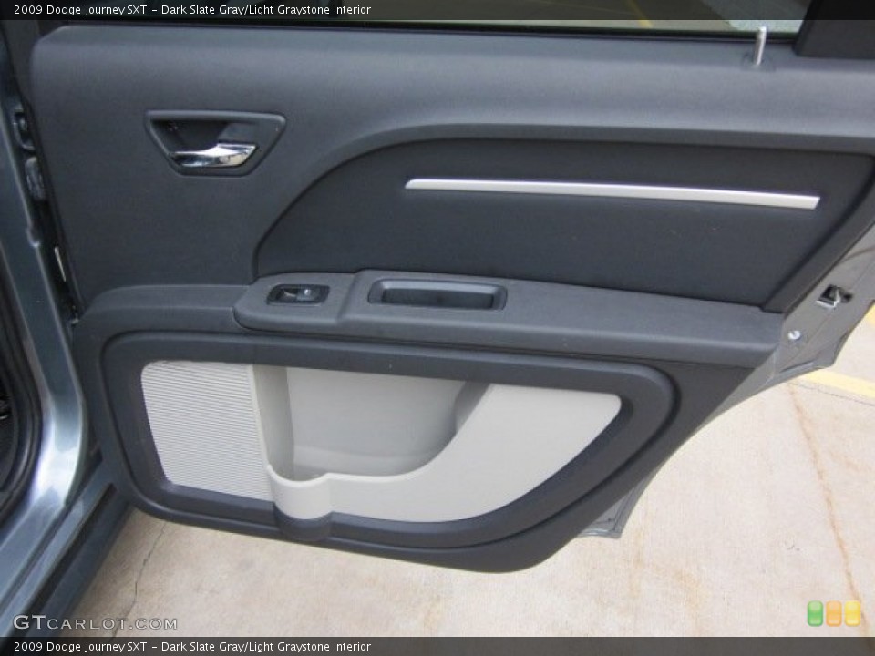 Dark Slate Gray/Light Graystone Interior Door Panel for the 2009 Dodge Journey SXT #51030580