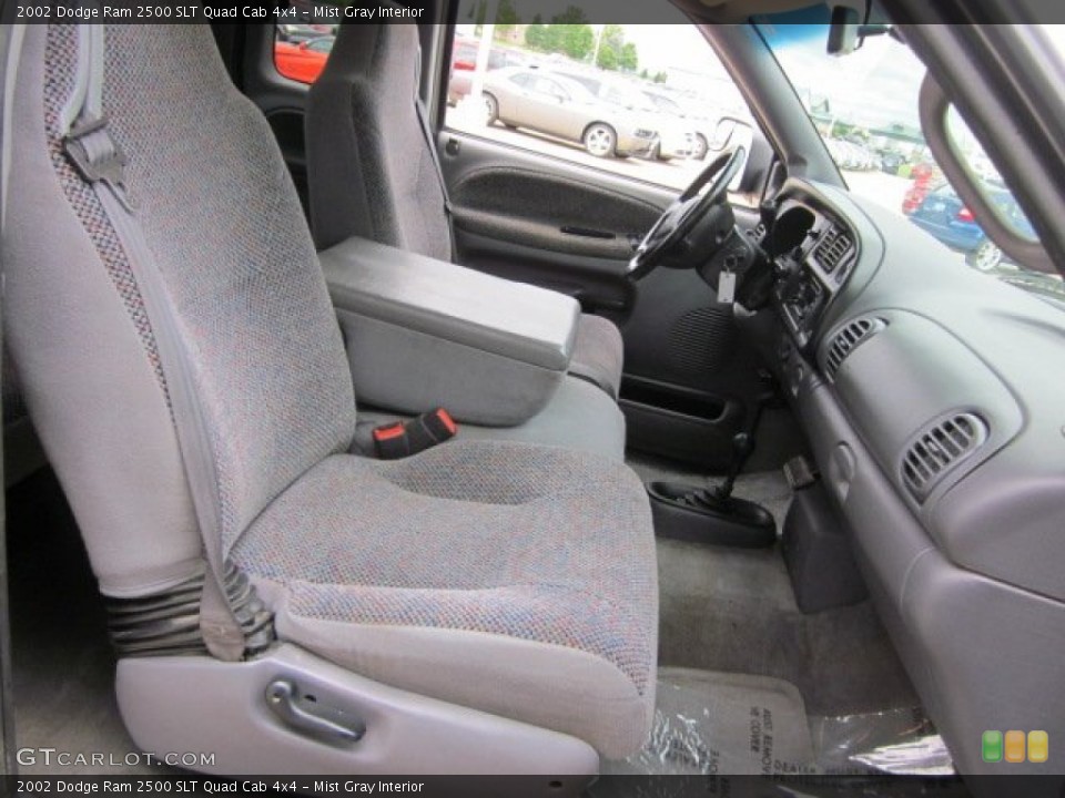 Mist Gray Interior Photo for the 2002 Dodge Ram 2500 SLT Quad Cab 4x4 #51030868