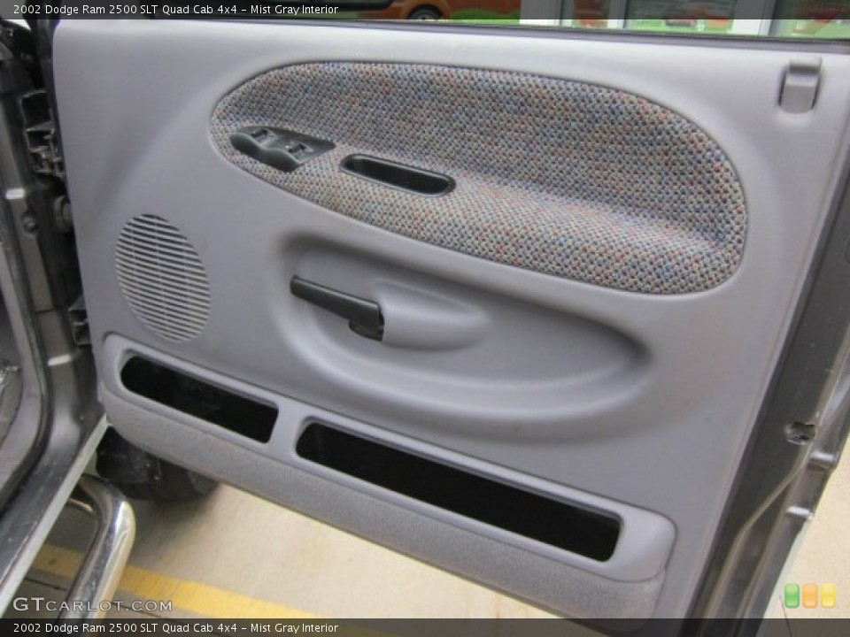 Mist Gray Interior Door Panel for the 2002 Dodge Ram 2500 SLT Quad Cab 4x4 #51030967
