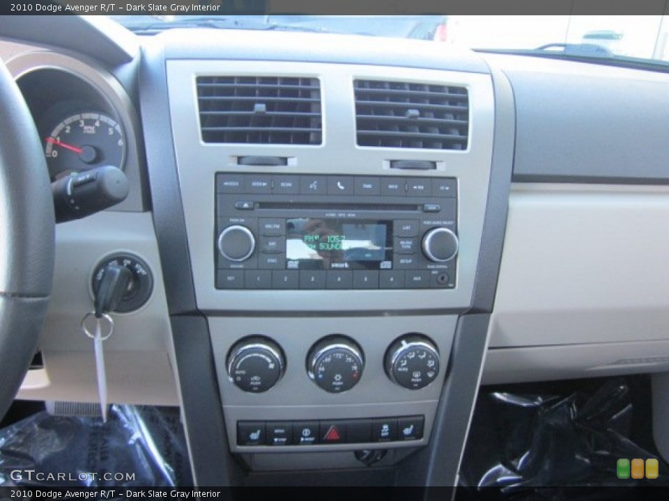 Dark Slate Gray Interior Controls for the 2010 Dodge Avenger R/T #51032485