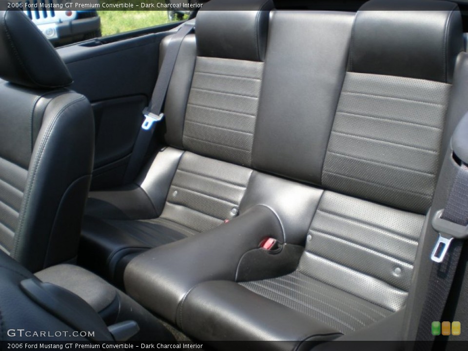 Dark Charcoal Interior Photo for the 2006 Ford Mustang GT Premium Convertible #51033604
