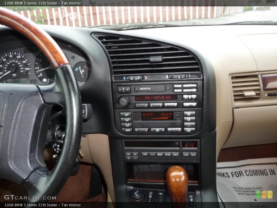 Tan Interior Controls for the 1998 BMW 3 Series 328i Sedan #51034666