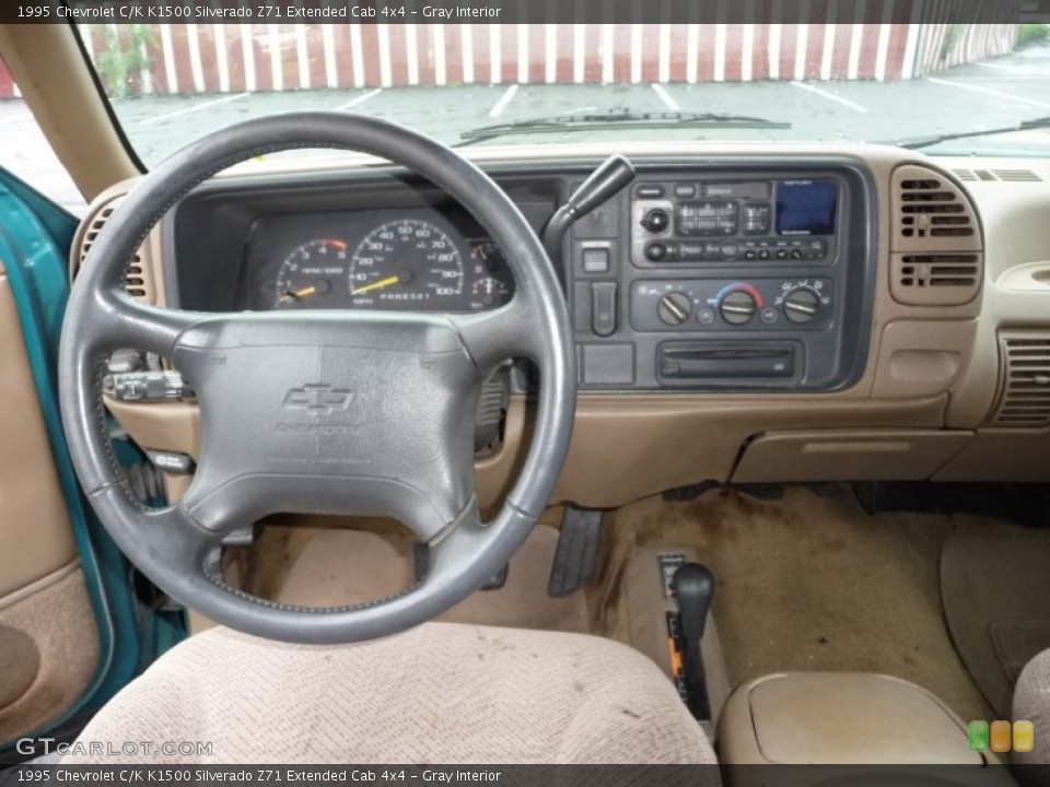 Gray Interior Dashboard for the 1995 Chevrolet C/K K1500 Silverado Z71 Extended Cab 4x4 #51035257