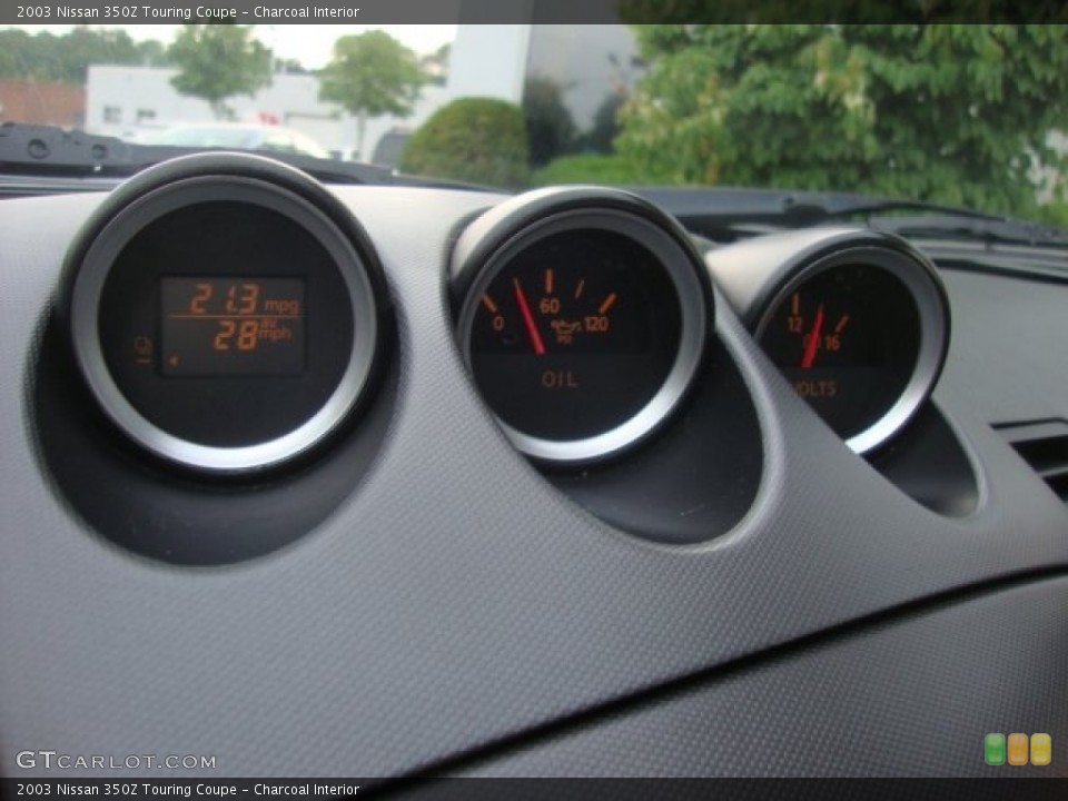 Charcoal Interior Gauges for the 2003 Nissan 350Z Touring Coupe #51035896