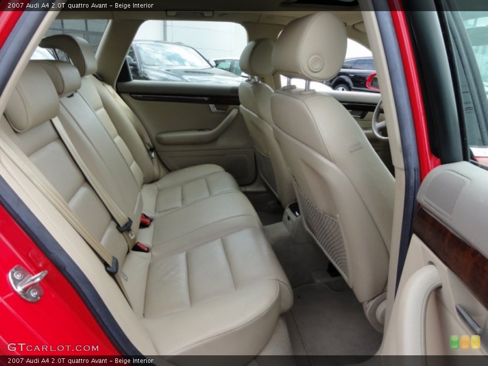 Beige Interior Photo for the 2007 Audi A4 2.0T quattro Avant #51037099