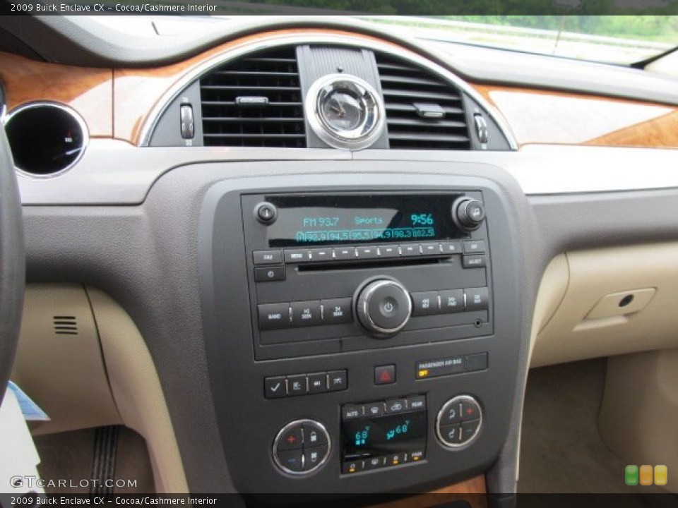 Cocoa/Cashmere Interior Controls for the 2009 Buick Enclave CX #51037363