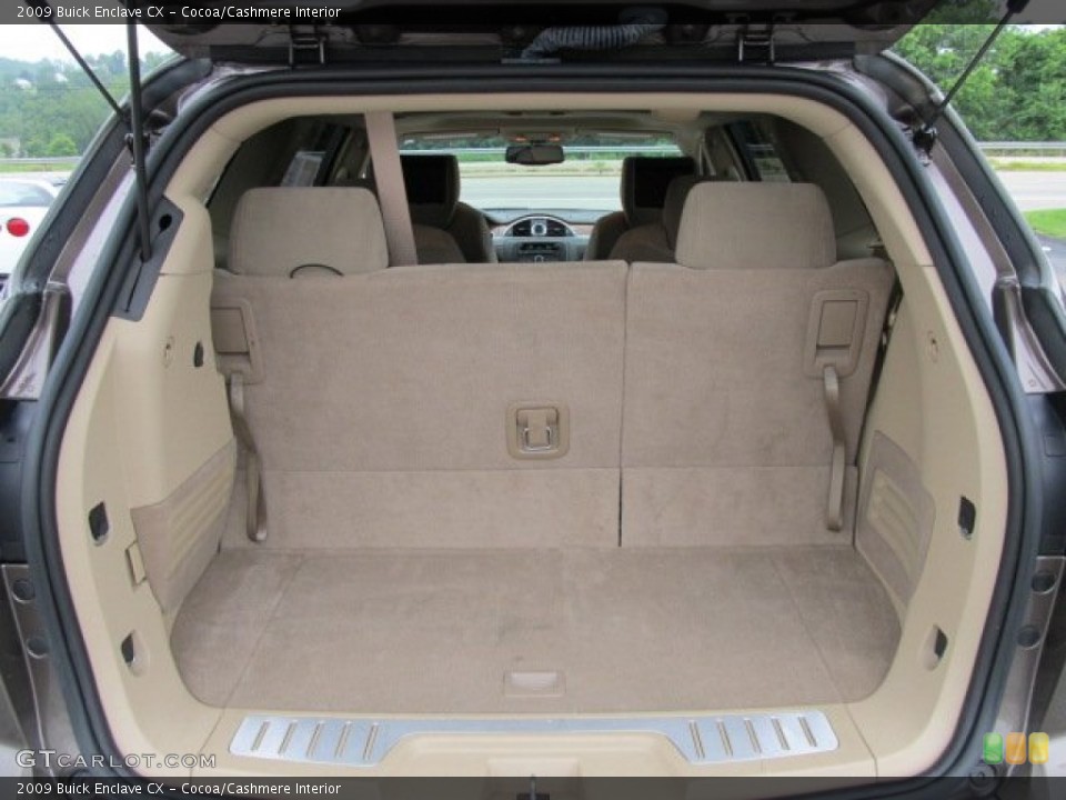 Cocoa/Cashmere Interior Trunk for the 2009 Buick Enclave CX #51037399