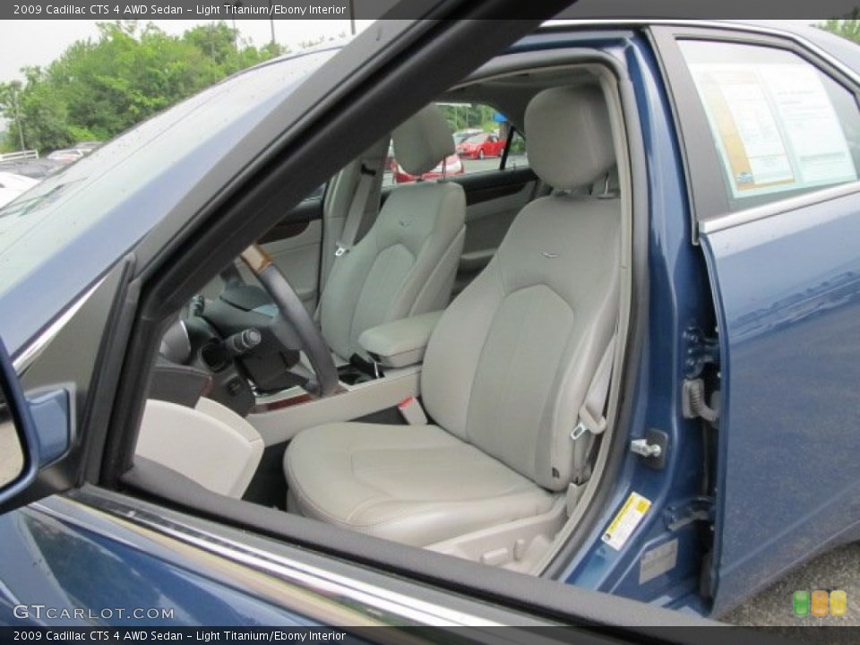 Light Titanium/Ebony Interior Photo for the 2009 Cadillac CTS 4 AWD Sedan #51038374