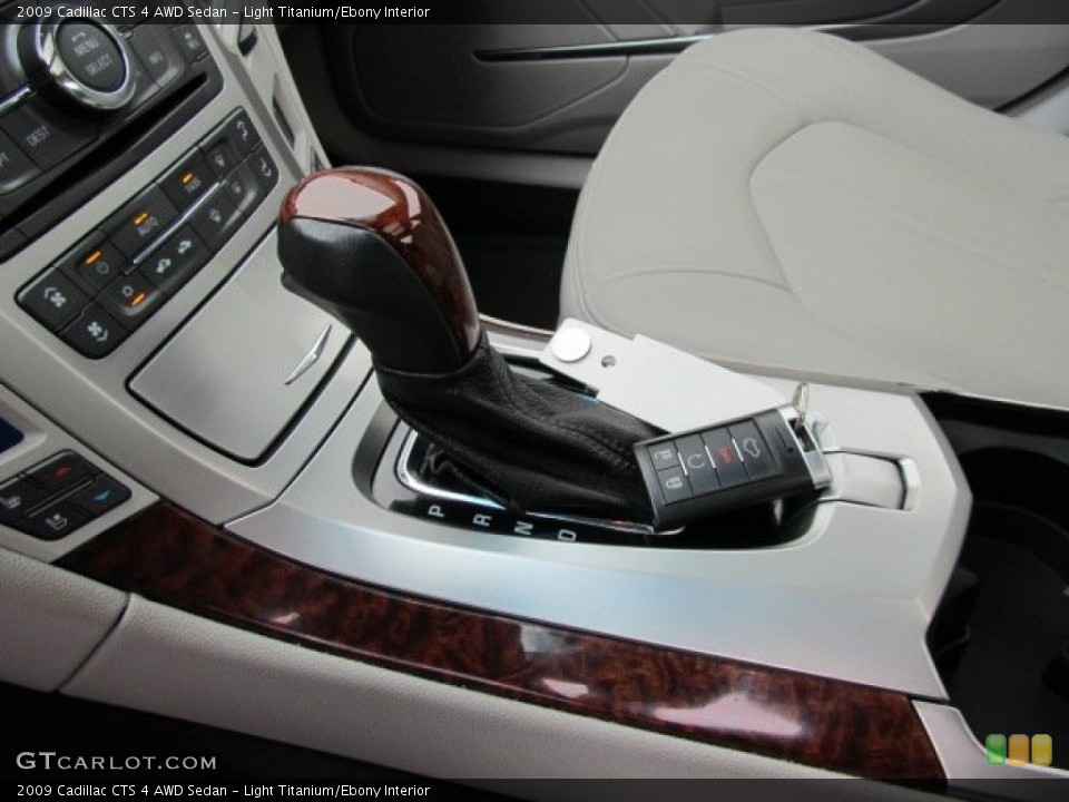 Light Titanium/Ebony Interior Transmission for the 2009 Cadillac CTS 4 AWD Sedan #51038461