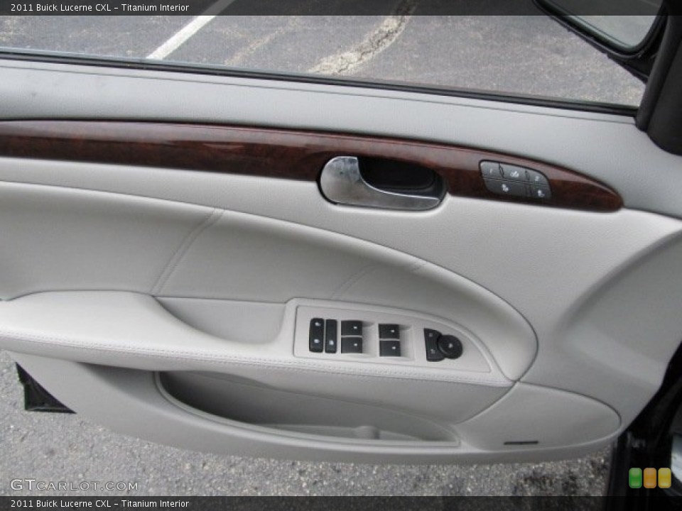 Titanium Interior Door Panel for the 2011 Buick Lucerne CXL #51040135