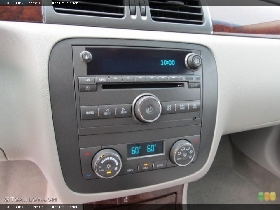 Titanium Interior Controls for the 2011 Buick Lucerne CXL #51040177