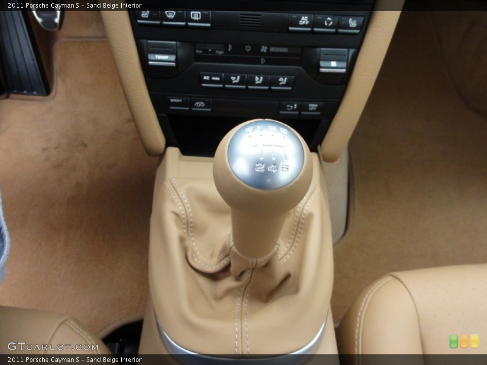 Sand Beige Interior Transmission for the 2011 Porsche Cayman S #51040648
