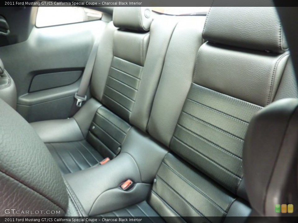 Charcoal Black Interior Photo for the 2011 Ford Mustang GT/CS California Special Coupe #51041938