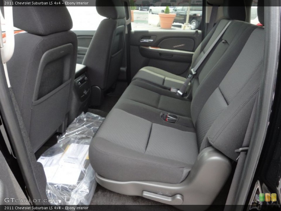 Ebony Interior Photo for the 2011 Chevrolet Suburban LS 4x4 #51042318