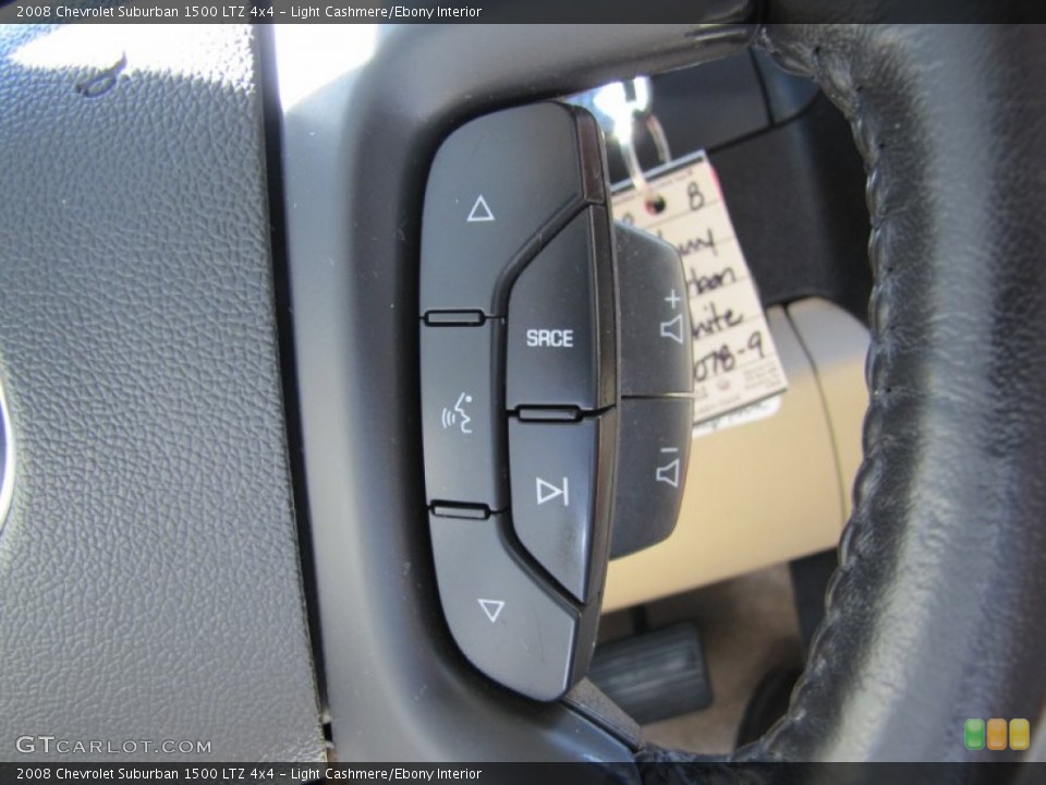 Light Cashmere/Ebony Interior Controls for the 2008 Chevrolet Suburban 1500 LTZ 4x4 #51042964