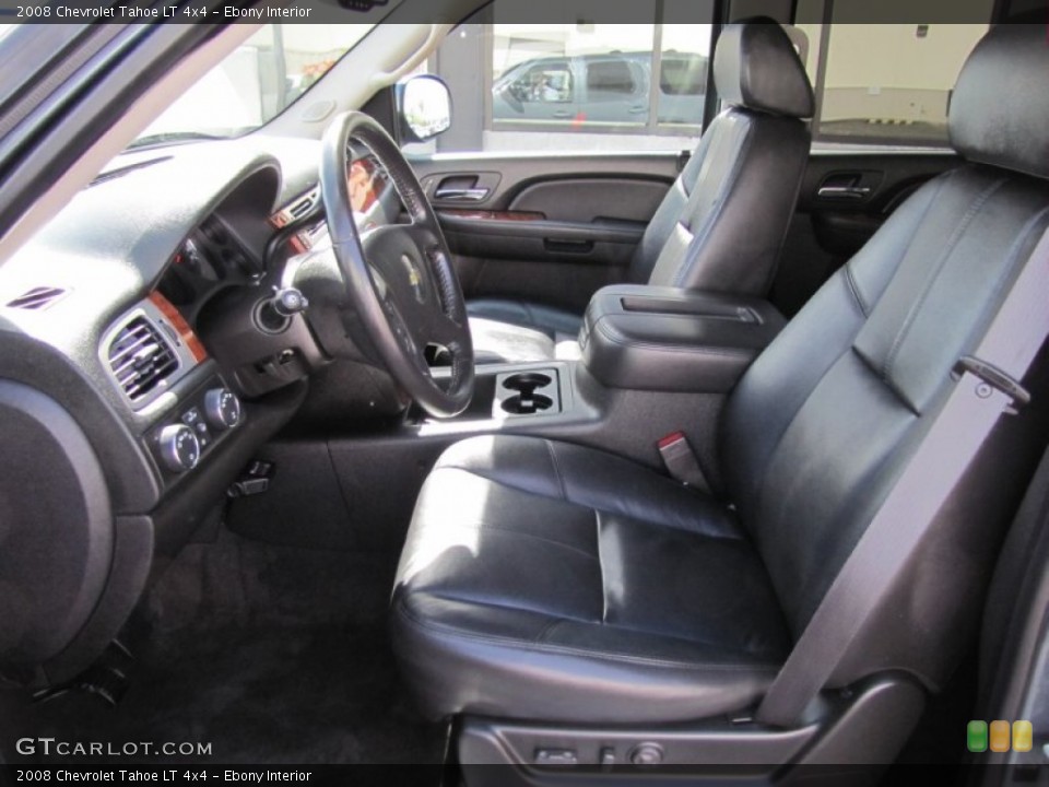 Ebony Interior Photo for the 2008 Chevrolet Tahoe LT 4x4 #51045352