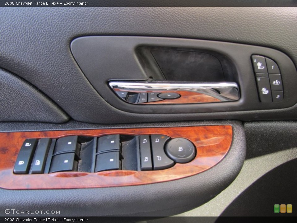 Ebony Interior Controls for the 2008 Chevrolet Tahoe LT 4x4 #51045457