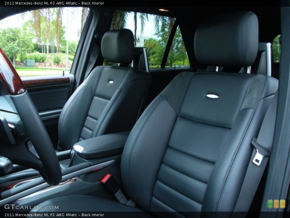 Black Interior Photo for the 2011 Mercedes-Benz ML 63 AMG 4Matic #51047074
