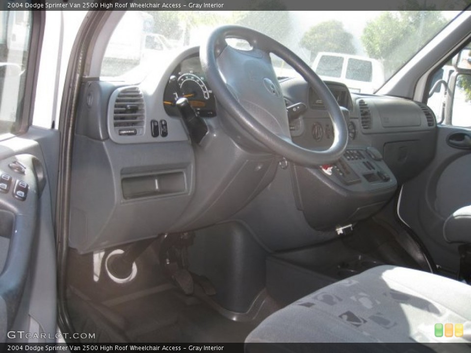 Gray Interior Photo for the 2004 Dodge Sprinter Van 2500 High Roof Wheelchair Access #51048541