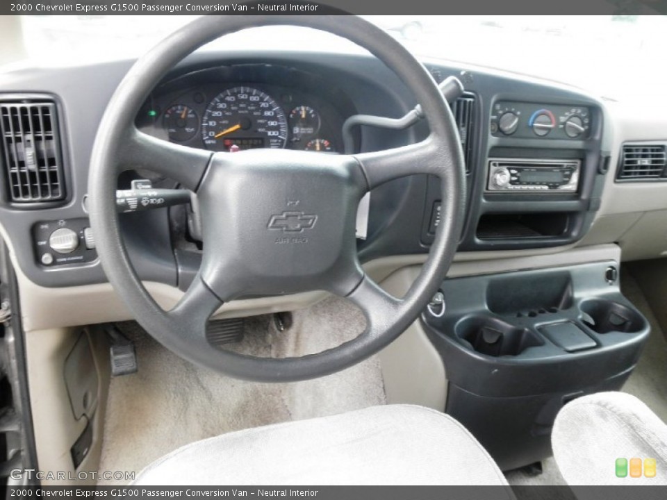 Neutral Interior Dashboard for the 2000 Chevrolet Express G1500 Passenger Conversion Van #51050656