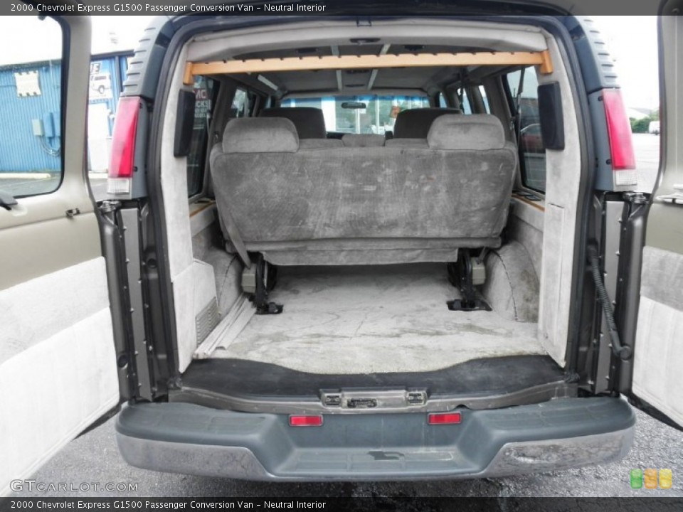 Neutral Interior Trunk for the 2000 Chevrolet Express G1500 Passenger Conversion Van #51050716