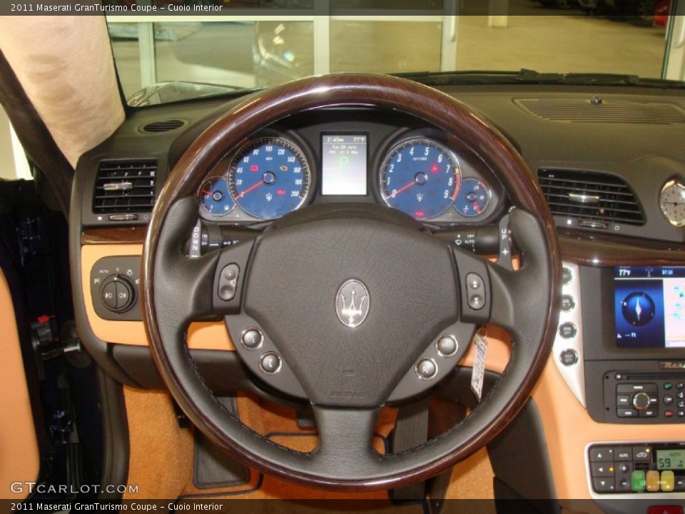 Cuoio Interior Steering Wheel for the 2011 Maserati GranTurismo Coupe #51051070
