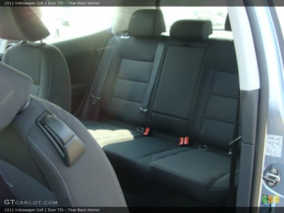Titan Black Interior Photo for the 2011 Volkswagen Golf 2 Door TDI #51051304