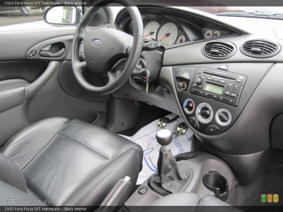 Black 2003 Ford Focus Interiors