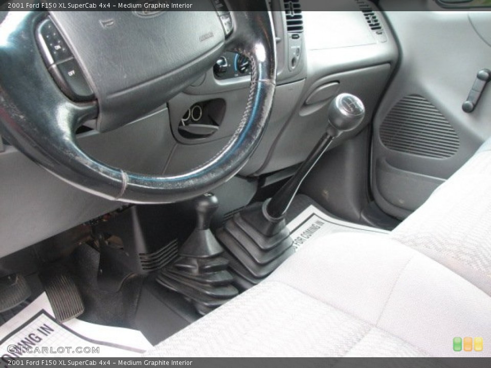 Medium Graphite Interior Transmission for the 2001 Ford F150 XL SuperCab 4x4 #51051442